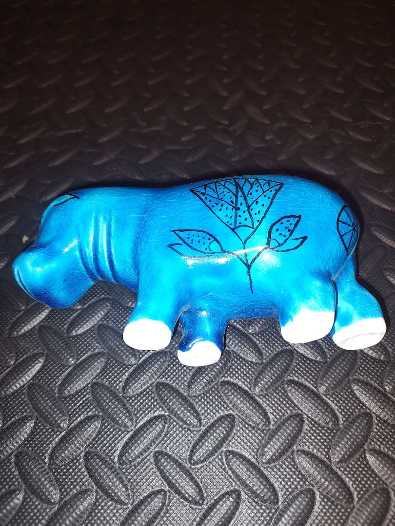 【週末セール】エジプト 青カバ 再生の守神 青いカバ ルリカ　ヒッポ