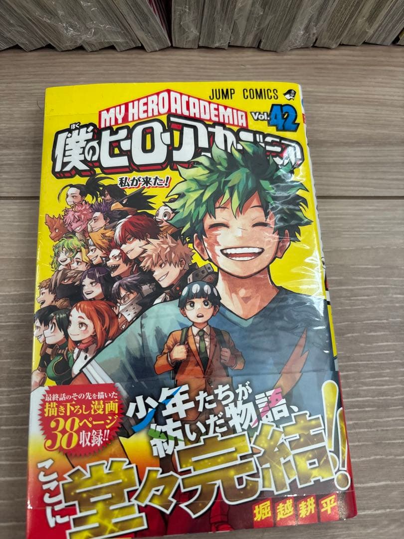 【新品】僕のヒーローアカデミア 1〜42巻 全巻セット　映画特典3冊　0NW付き