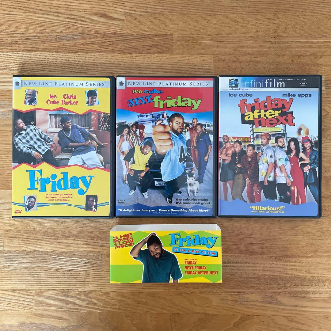 【希少】 Friday DVD 3本セット Ice Cube主演　輸入版