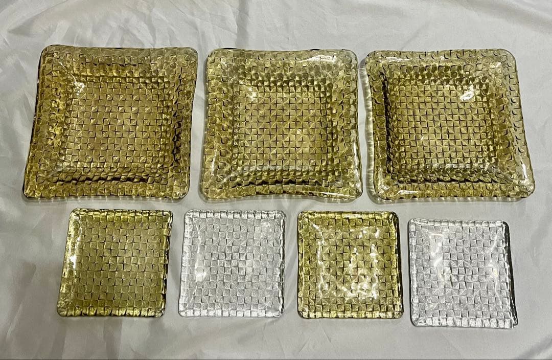 チッちょリーナ　sghr グリッド プレート７枚 皿 食器 タンクリア