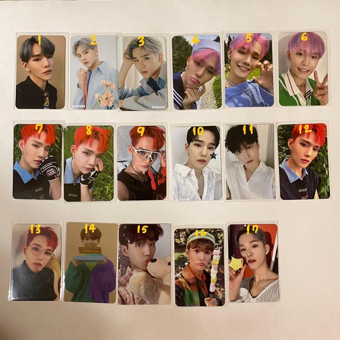 CIX スンフン トレカ