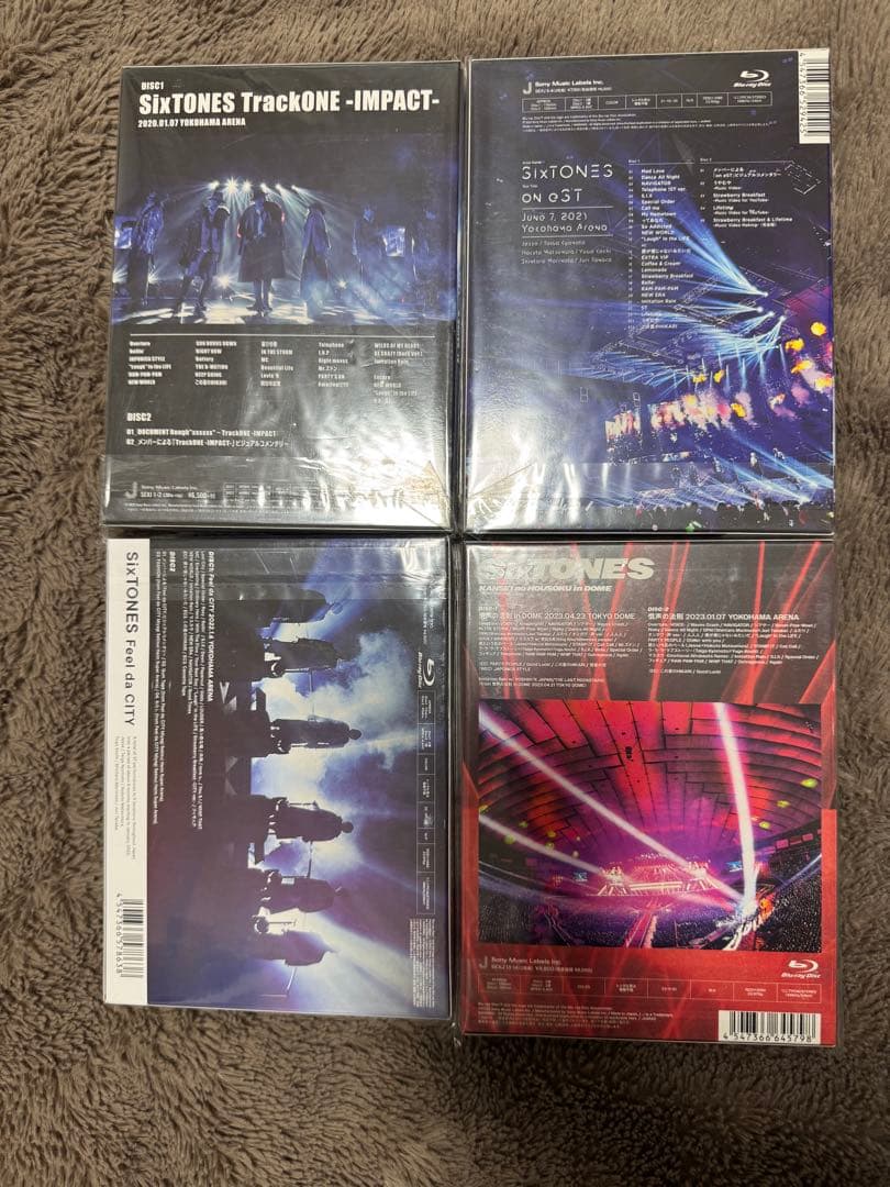 SixTONES DVD4枚セット
