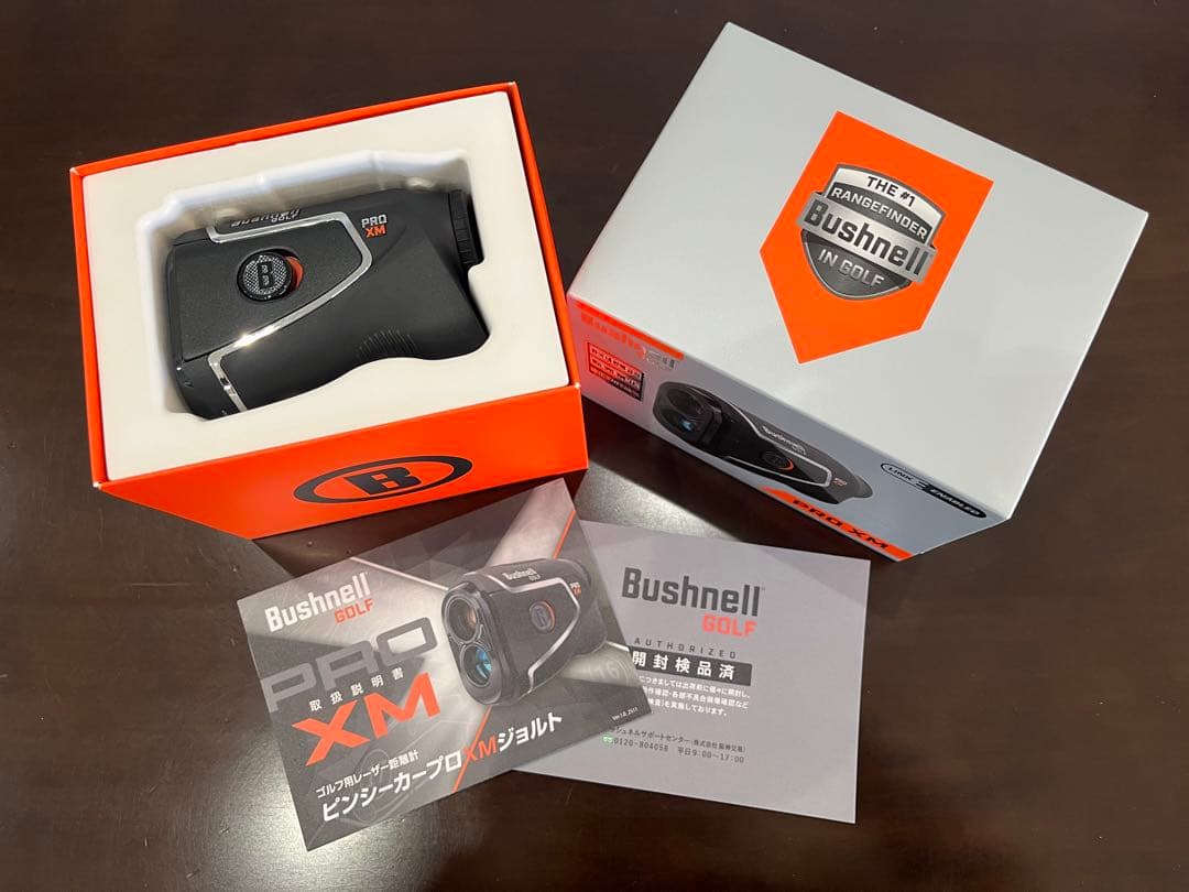 ブッシュネル　XM ゴルフレーザー距離計　未使用品