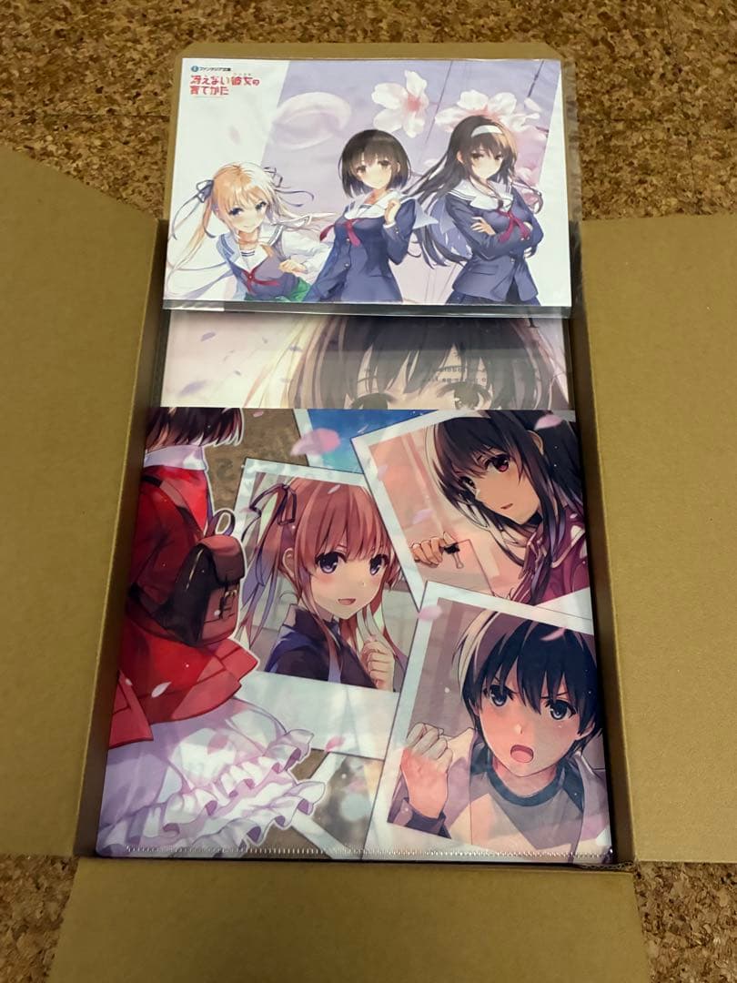 冴えない彼女の育てかた 深崎暮人 画集 下 Fine. 直筆サイン入り　新品