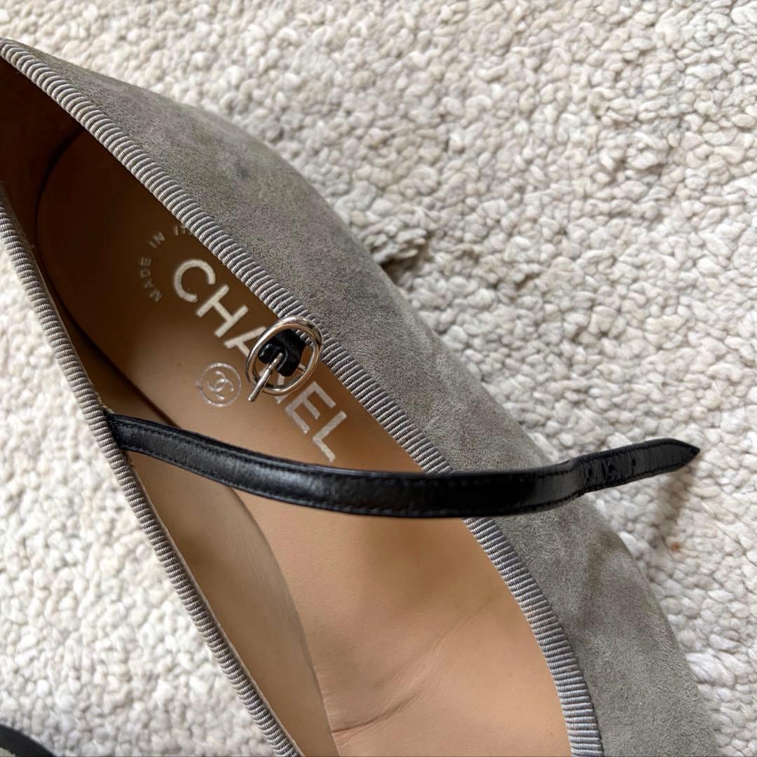 シャネルCHANEL フラットバレエシューズ36サイズ
