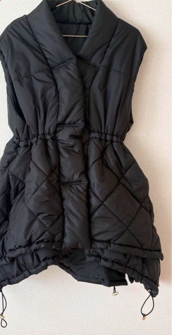 メゾンデドルチェ♡キルティングベスト/black