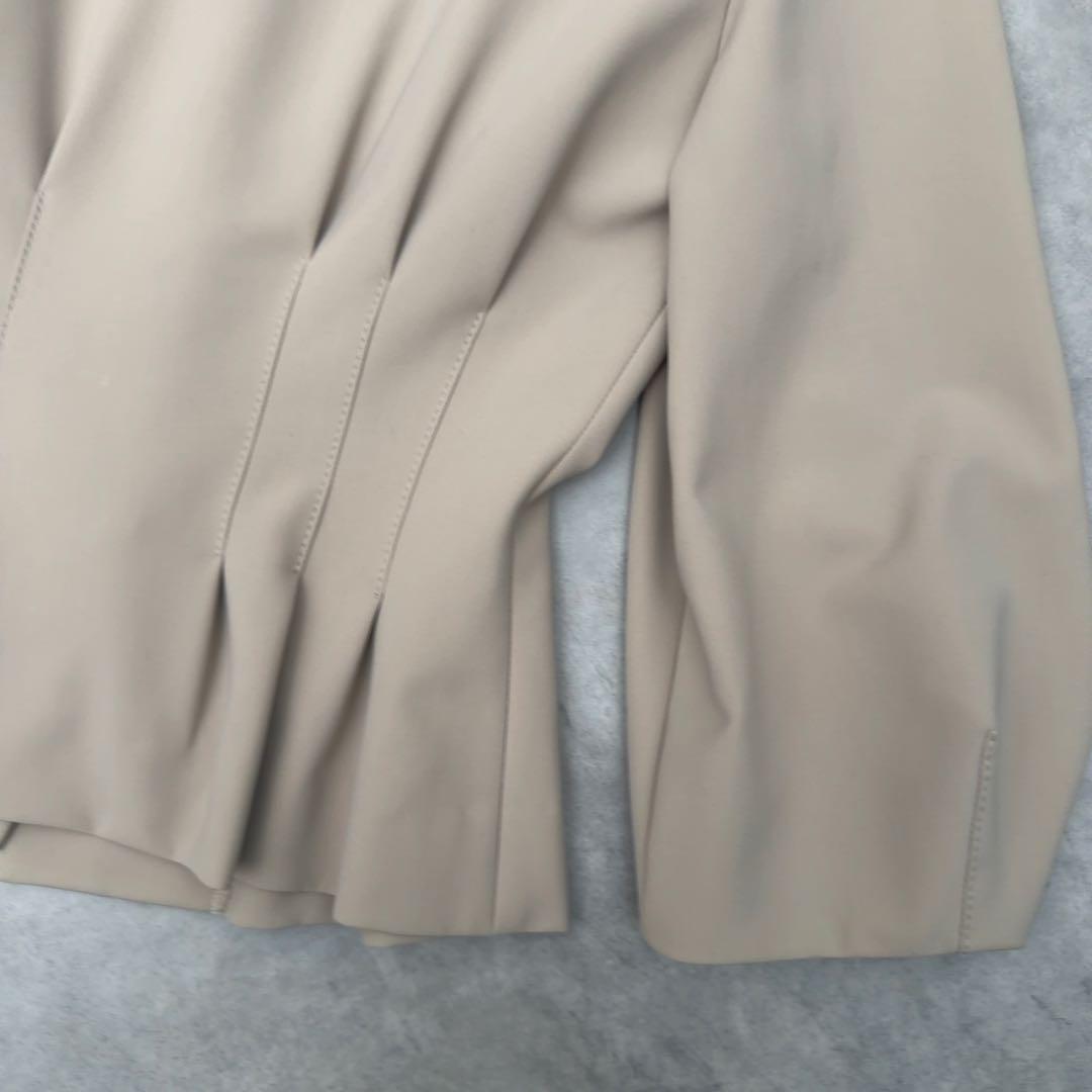 【FOXEY NEW YORK】ヴィクトリア ジャケット ノーカラー 日本製38