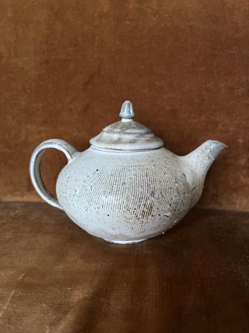 未使用　境道一さん　急須　ティーポット