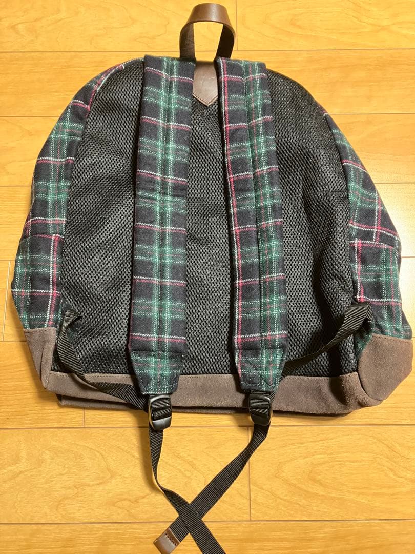 【お値下げ】フレッドペリー　ハウスタータンウール素材×レザー製リュック新品