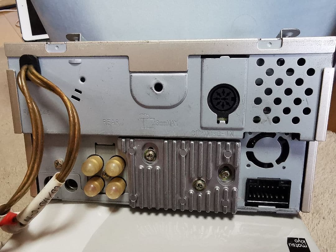 Panasonic CQ-TX5500D W. Electric 396A 付き