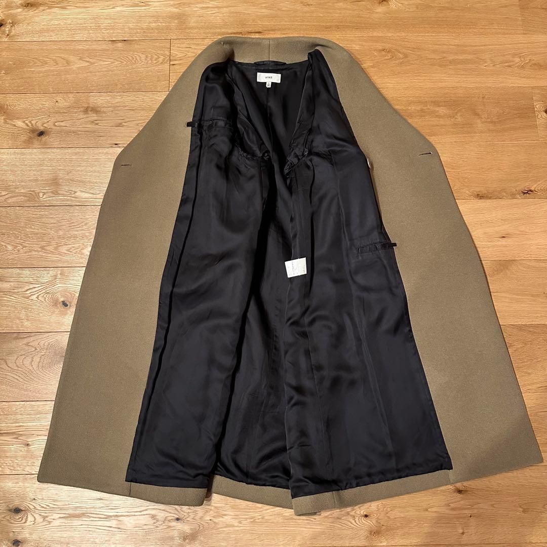 HYKE ハイク ウール ロングコート 1