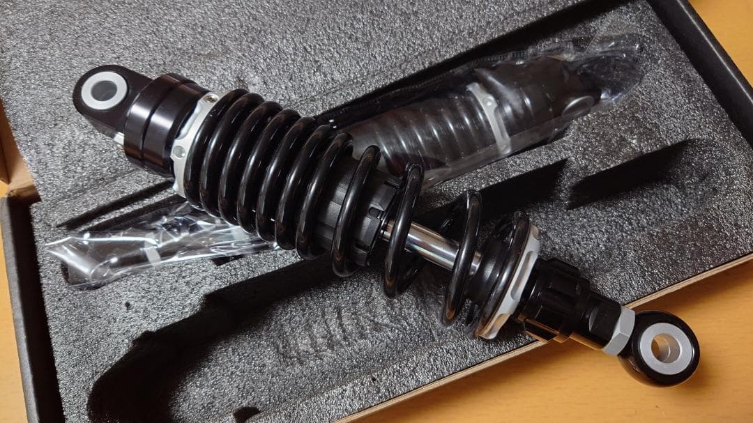 Hegeiisy 汎用オートバイ用リアサスペンション調整可能 280mm