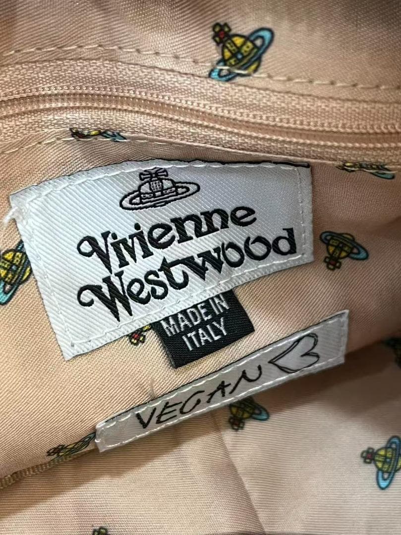 Vivienne Westwoodビーガン 黒 ショルダーバッグ