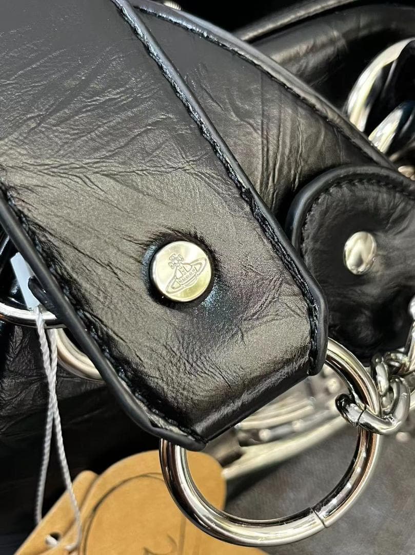 Vivienne Westwoodビーガン 黒 ショルダーバッグ