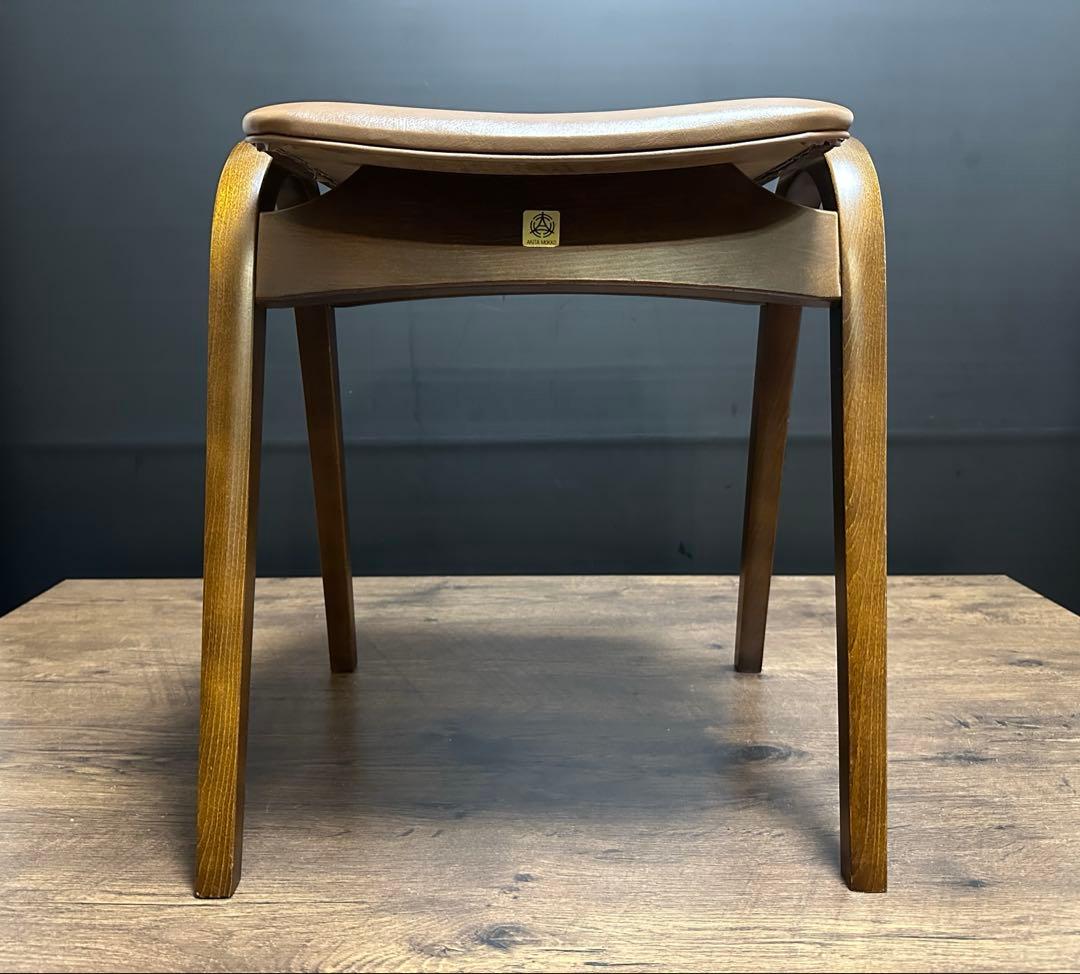 秋田木工 ビンテージ No.202 剣持勇 スツール