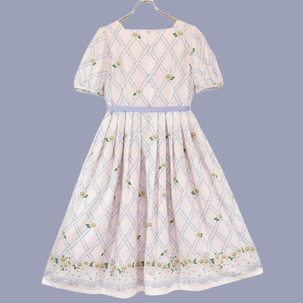 Emily Temple cute クロスレースマーガレット ワンピース