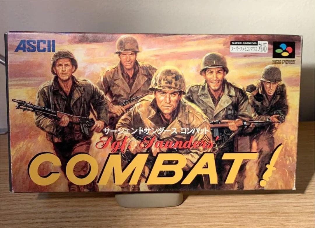 COMBAT コンバット　スーパーファミコン　ソフト　新品　未開封