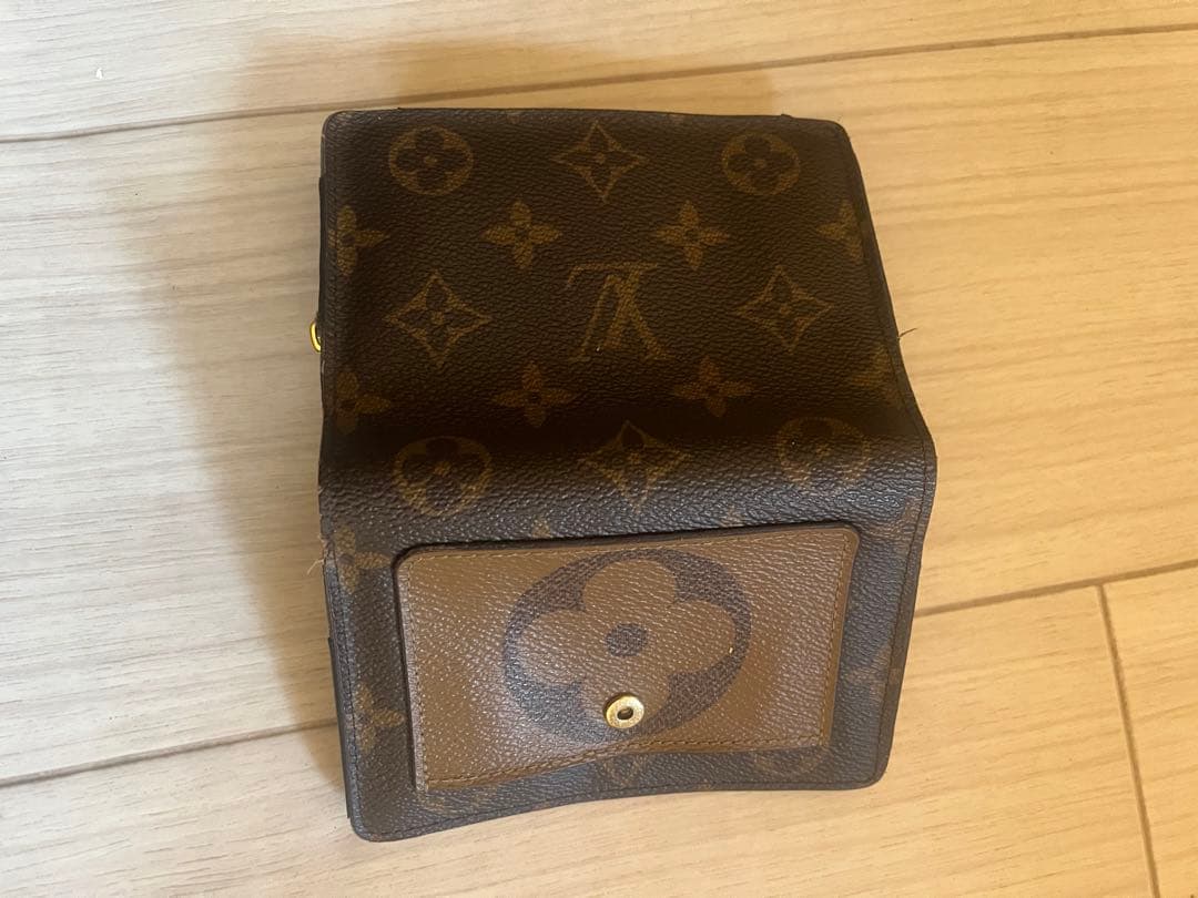 Louis Vuitton 二つ折り財布 ブラウン/ブラック