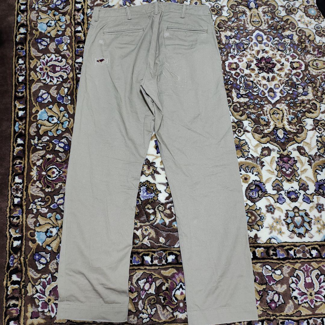 ラルフローレン リペア加工 ミリタリー チノパンツ 41カーキ 45カーキ