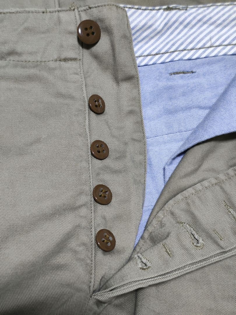 ラルフローレン リペア加工 ミリタリー チノパンツ 41カーキ 45カーキ