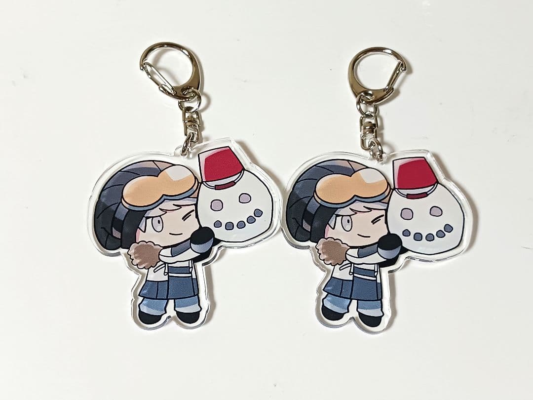 ペルソナ4 スノーフェスティバル 主人公 アクリルキーホルダー　2個セット