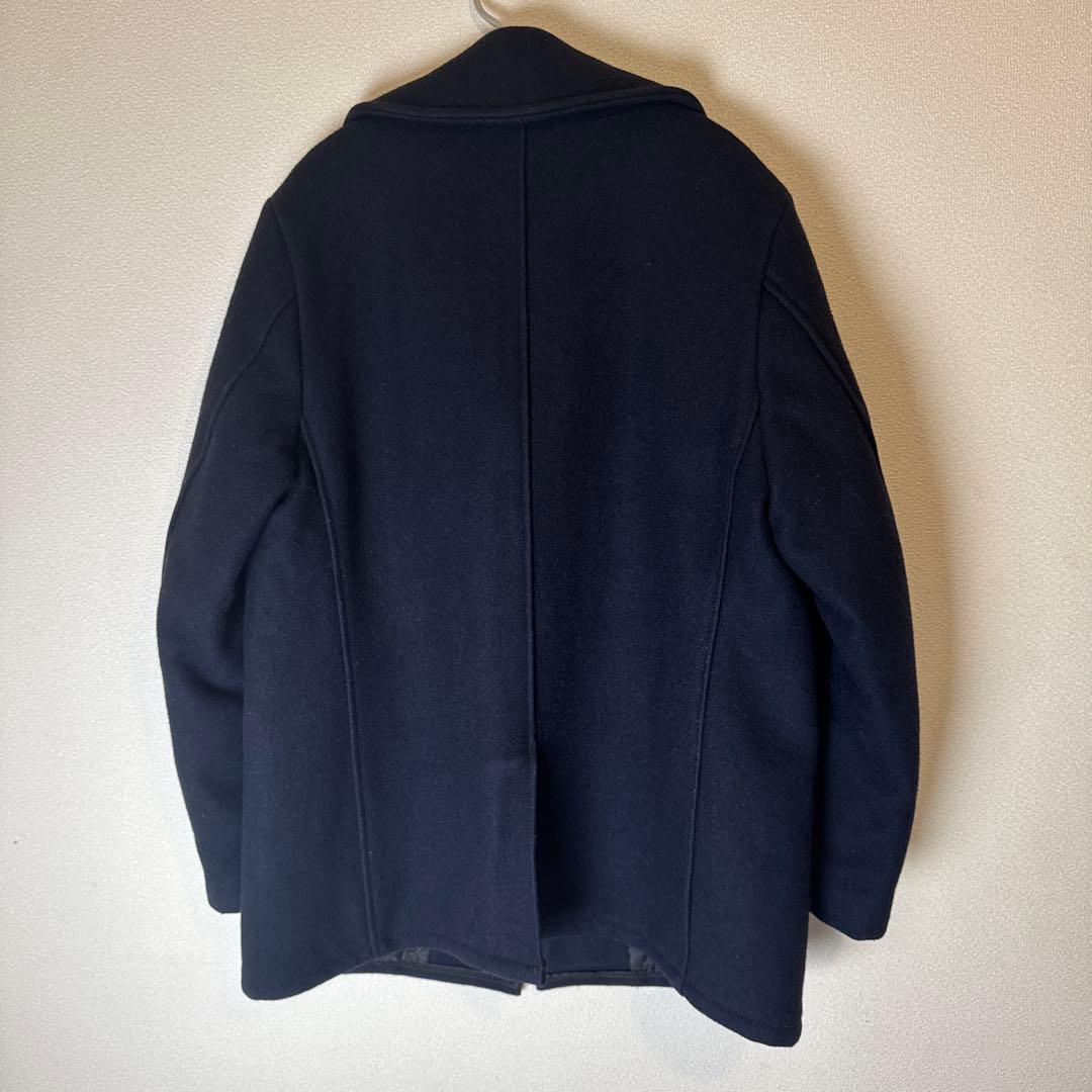 美品【SCHOTT】 ショット ピーコート キルティング 肉厚 ブラック 38