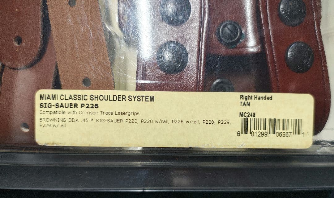 GALCO ショルダーホルスター　Miami classic　P226用