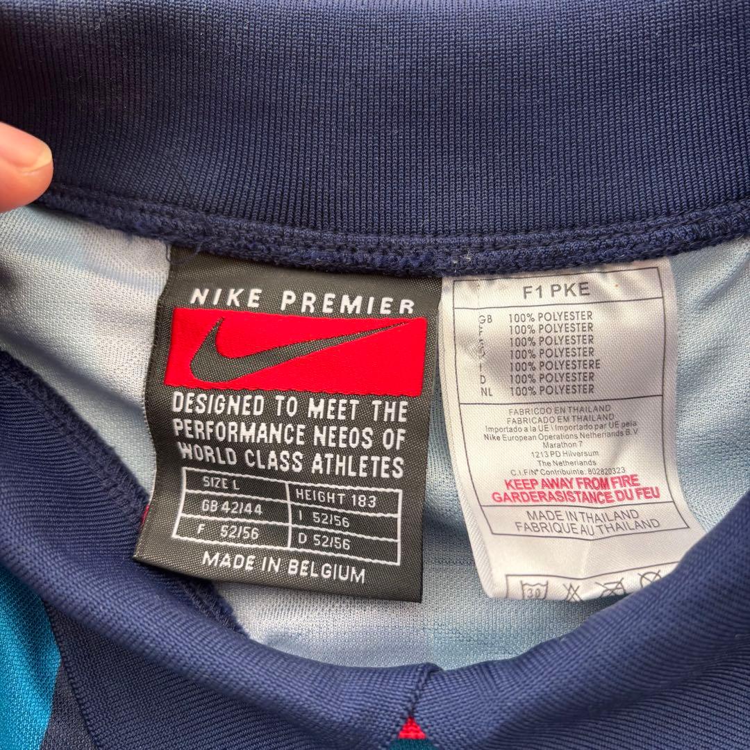 激レア 90s アーセナル アウェイユニフォーム ベルカンプ NIKE JVC