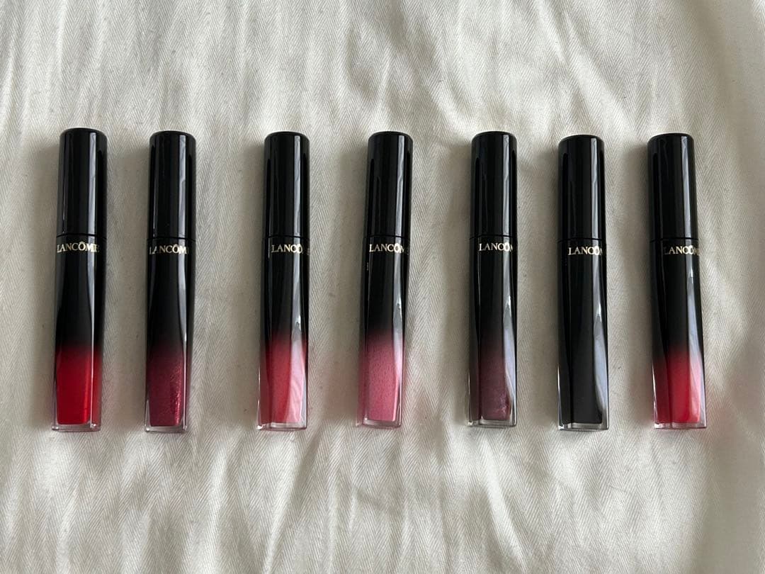 LANCOME ラプソリュ ラッカー(口紅・リキッドルージュ) 7本セット