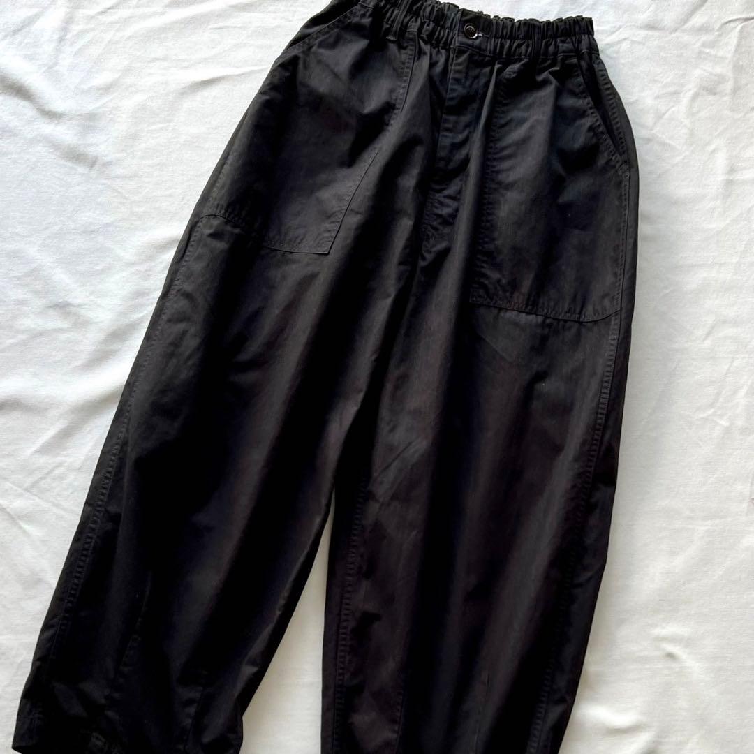 【美品】HARVESTY/CIRCUS FATIGUE PANTS/黒/2