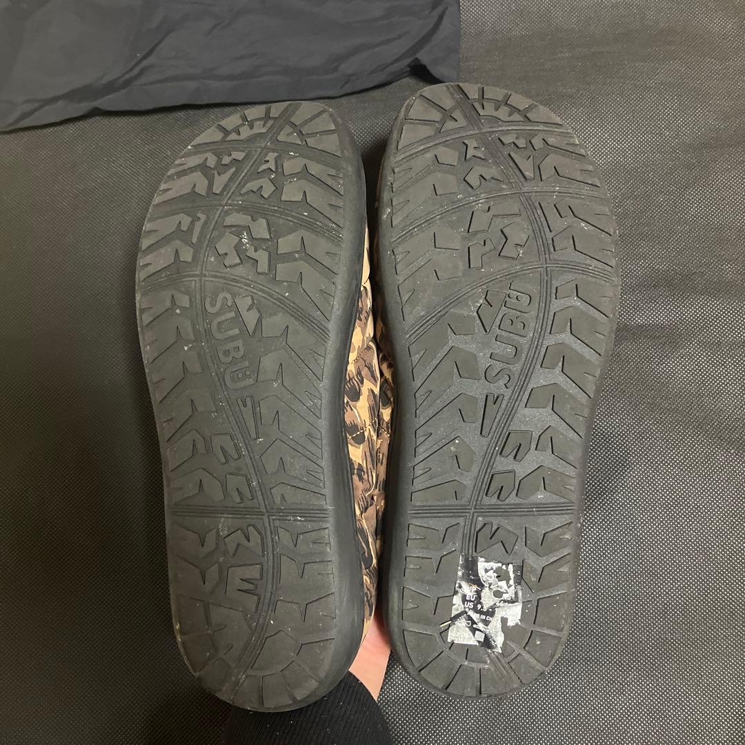 wacko maria×Nanga レオパードウィンターサンダル