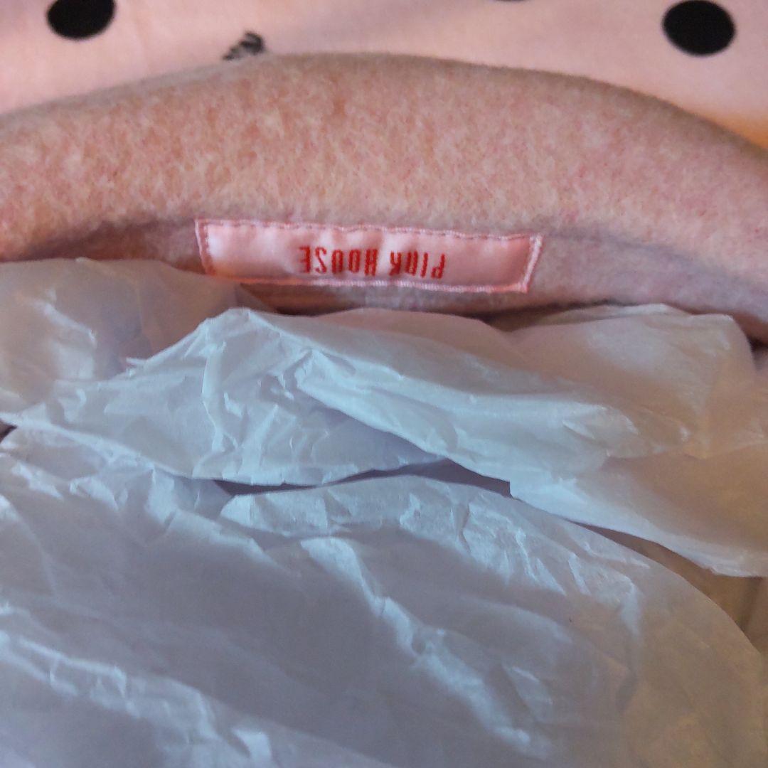 なーなピンクハウス 青木美沙子コラボ リボン ベレー帽ピンク