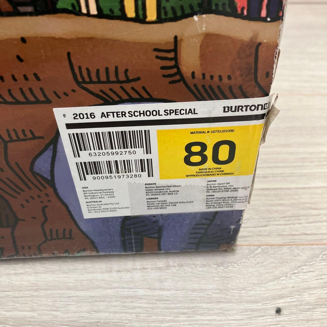 BURTON スノーボード キッズ 3点セット 板80cm ブーツ16.5cm