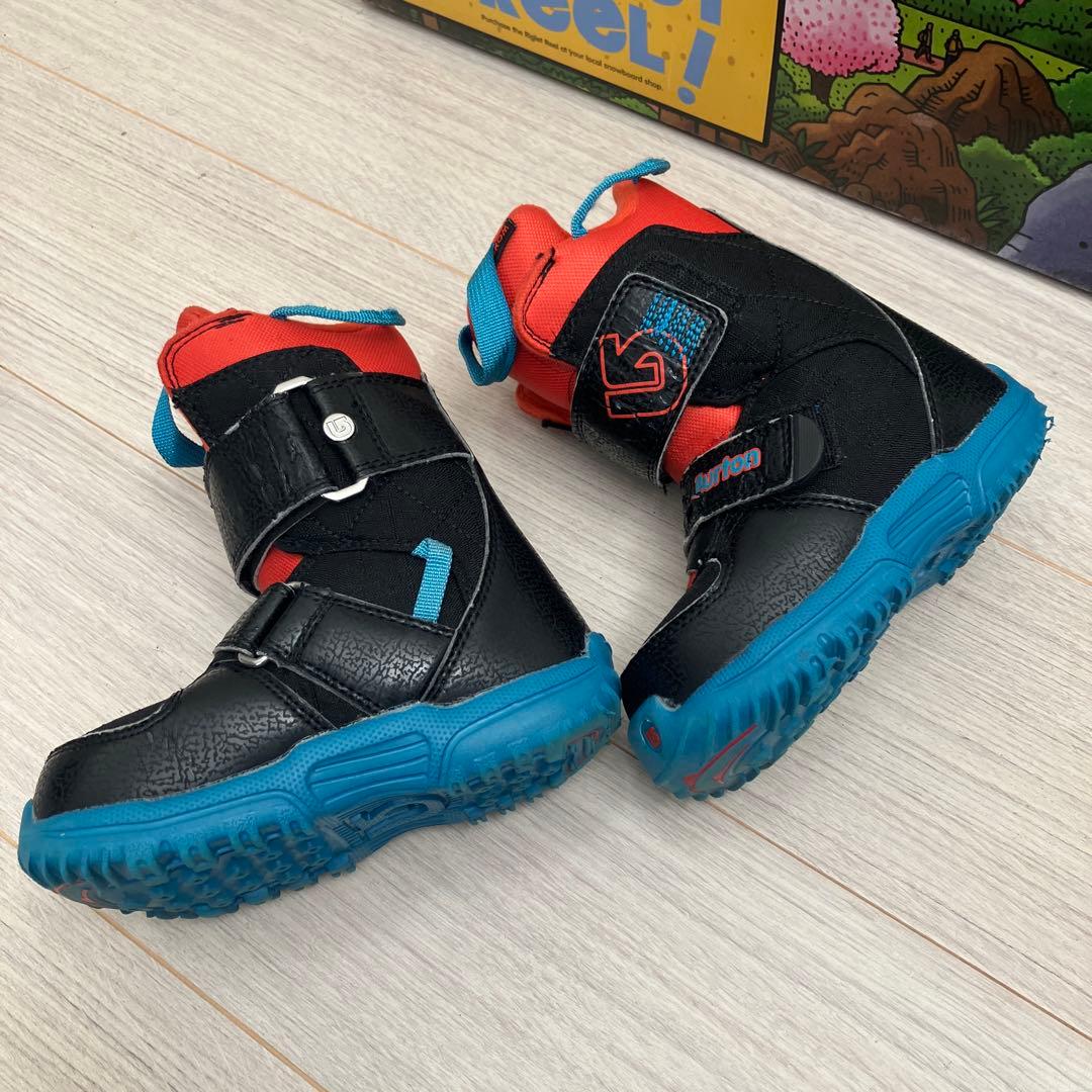 BURTON スノーボード キッズ 3点セット 板80cm ブーツ16.5cm