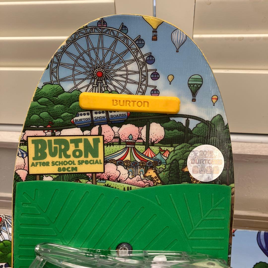 BURTON スノーボード キッズ 3点セット 板80cm ブーツ16.5cm