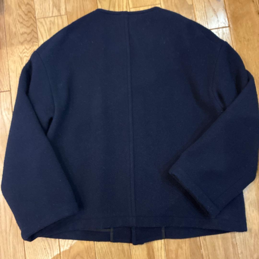 ダントン ウールモッサ　カラーレスジャケット