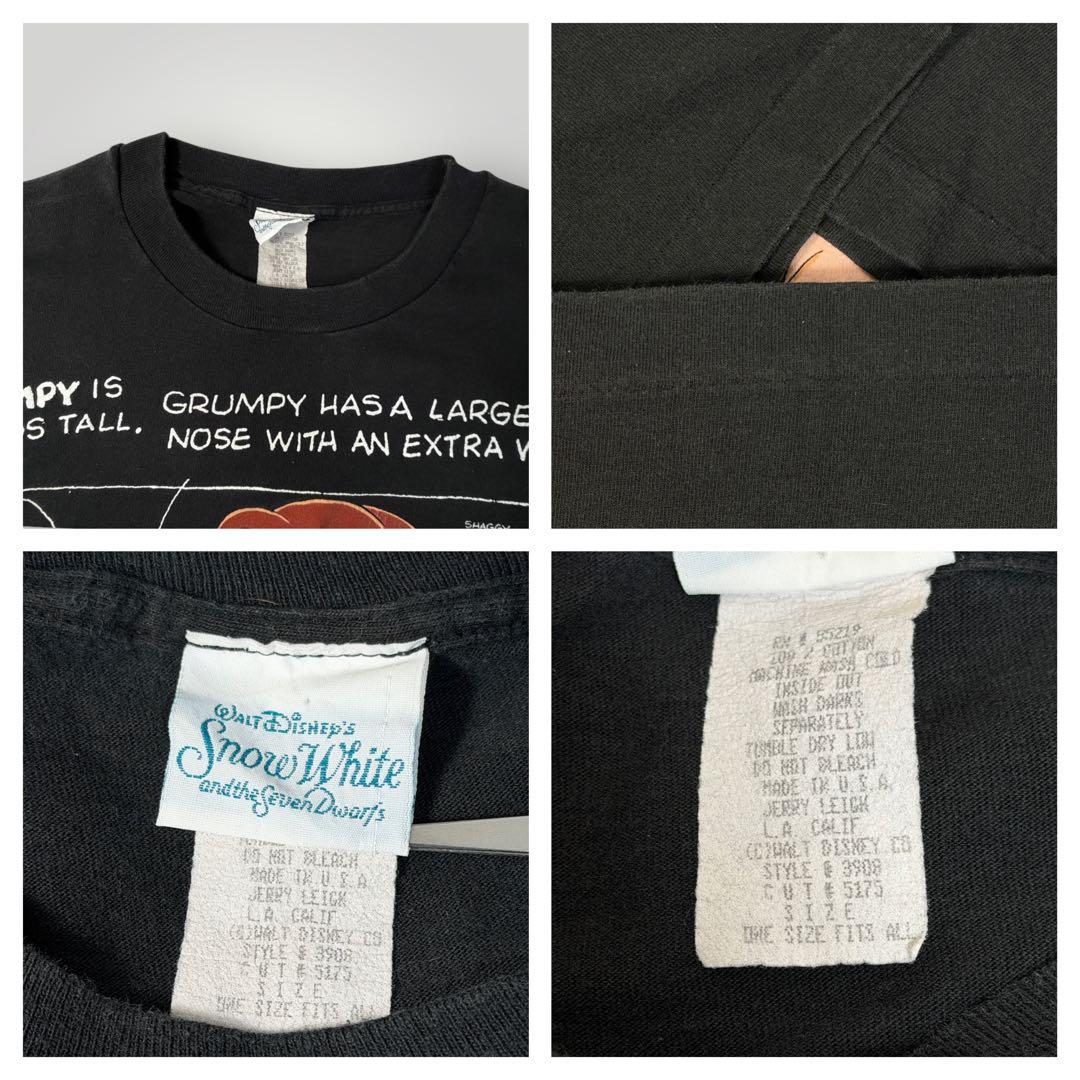 90s Disney ヴィンテージ白雪姫 グランピー TシャツXL相当 USA製