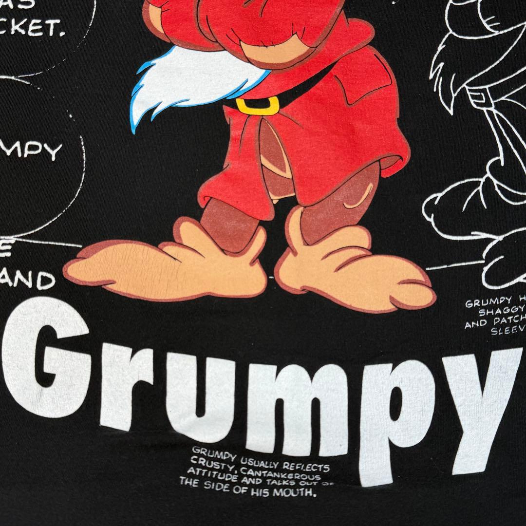 90s Disney ヴィンテージ白雪姫 グランピー TシャツXL相当 USA製