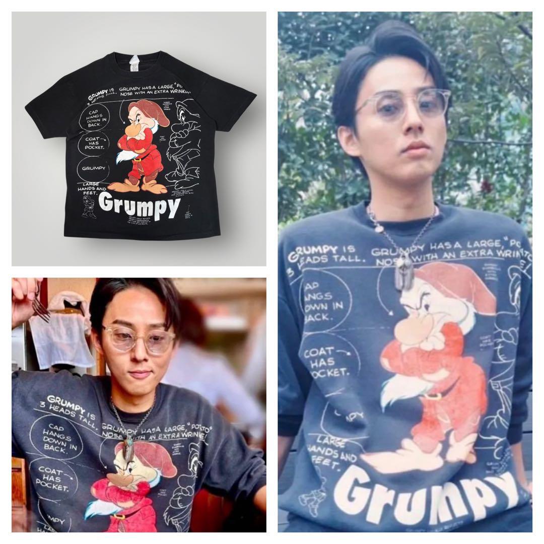 90s Disney ヴィンテージ白雪姫 グランピー TシャツXL相当 USA製