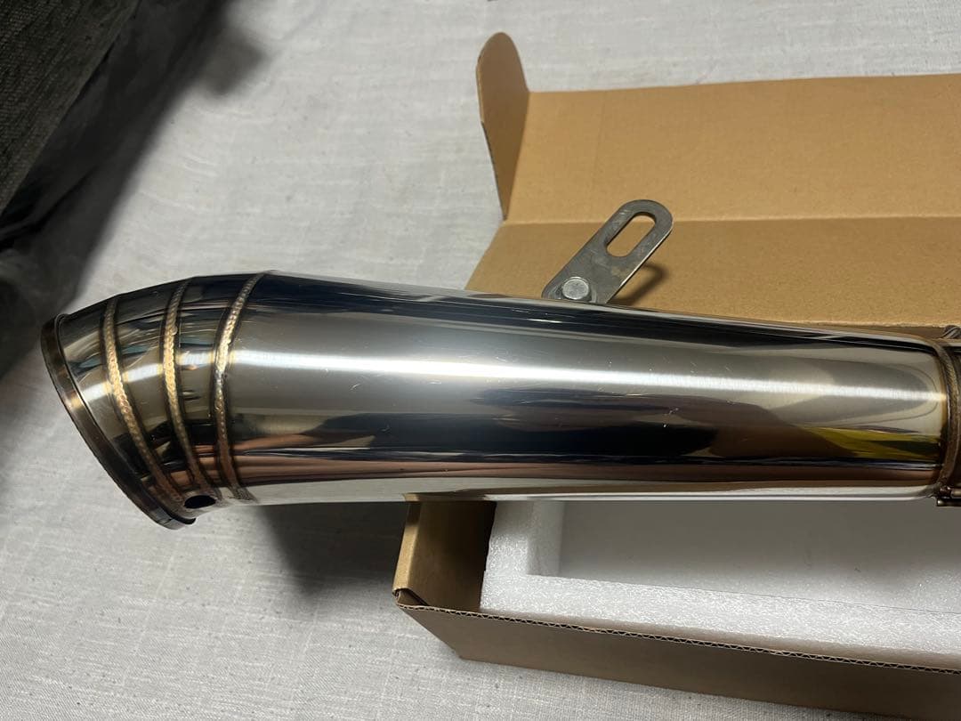 Shin  LCI GP菅ステンレスマフラー　cb400sf