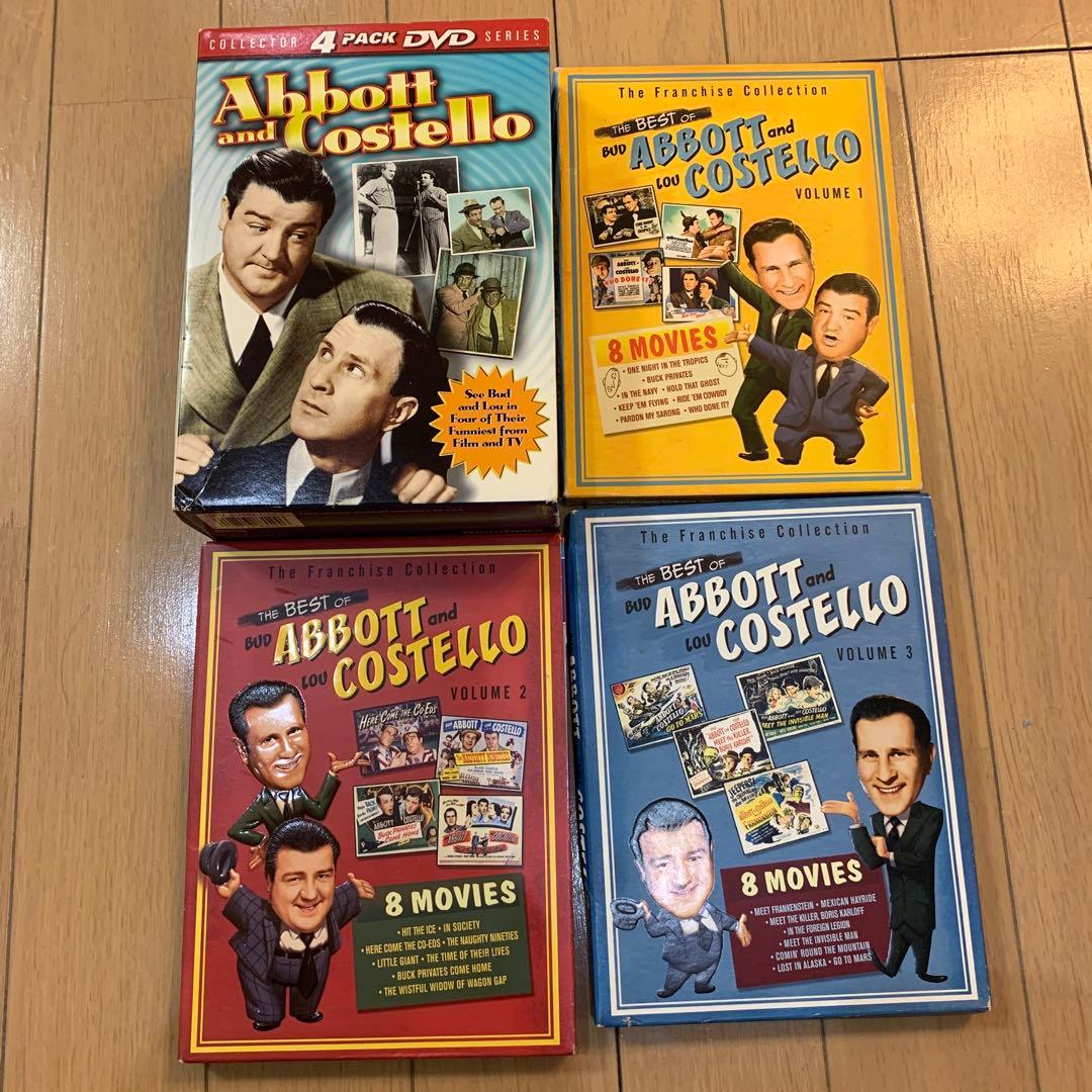 Abbott & Costello アボットとコステロDVD セット　まとめ売り