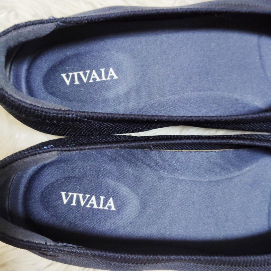 美品！ビバイア VIVAIA ティアナ 最終価格 38/24cm ネイビー
