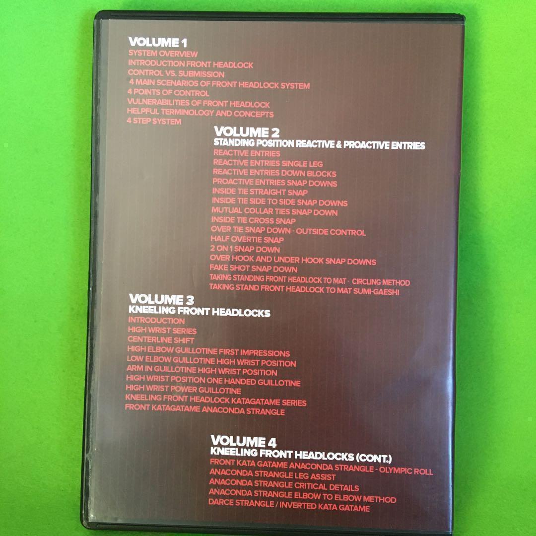 スポーツ・フィットネス The Front Headlock System John Danaher