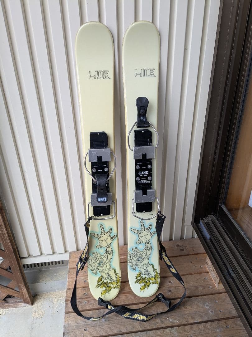 中古　LINE　スキーボード　five-o　90cm　ショートスキー