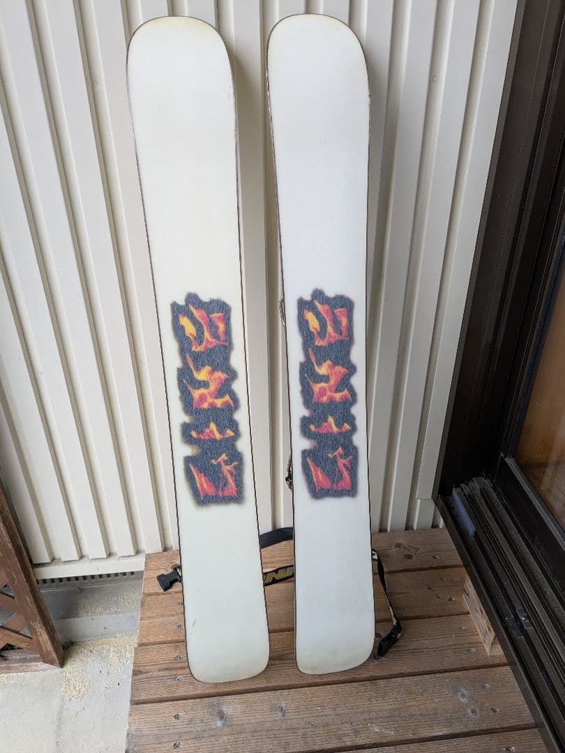 中古　LINE　スキーボード　five-o　90cm　ショートスキー