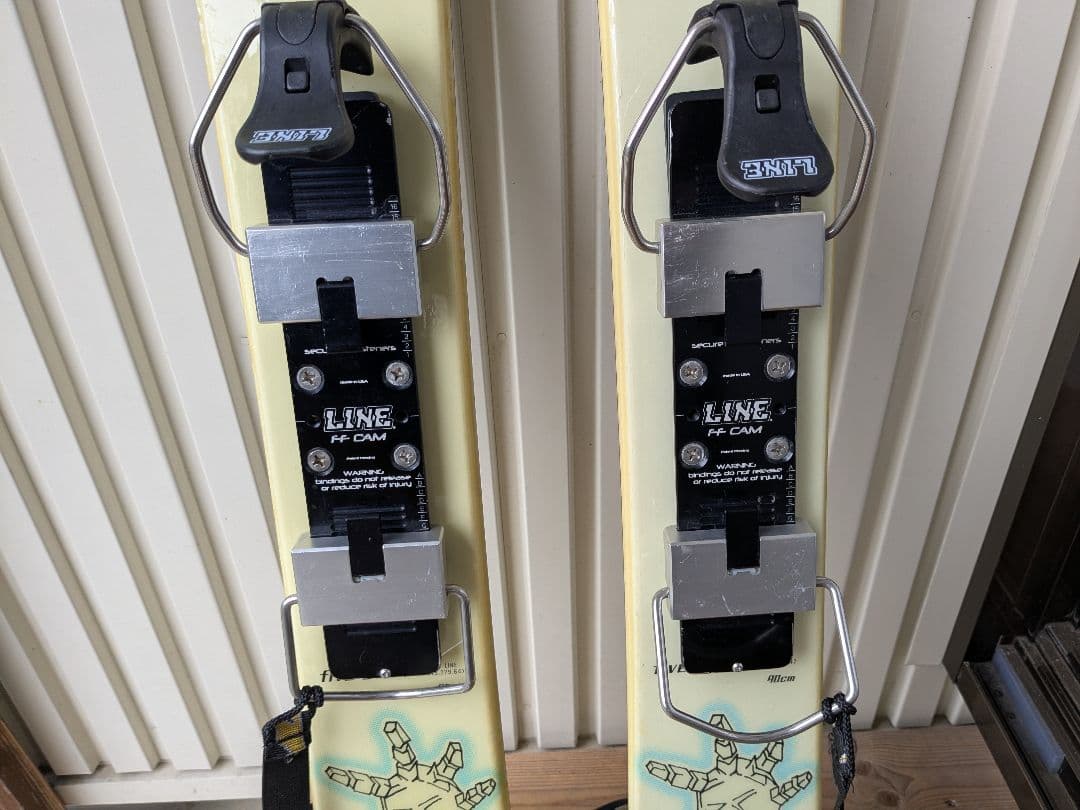 中古　LINE　スキーボード　five-o　90cm　ショートスキー