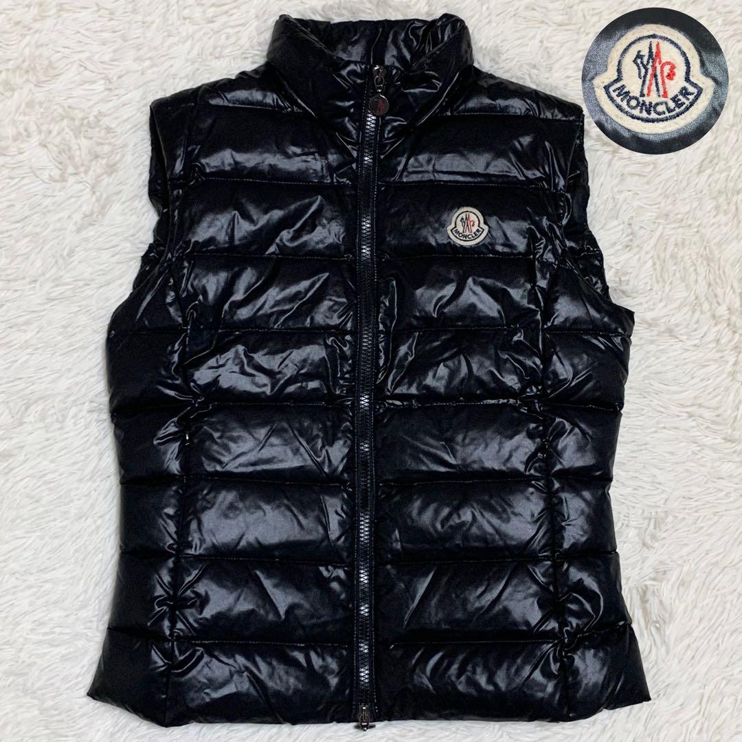 【PC３０】モンクレール ダウンベスト GHANY ガーニー ブラック 1
