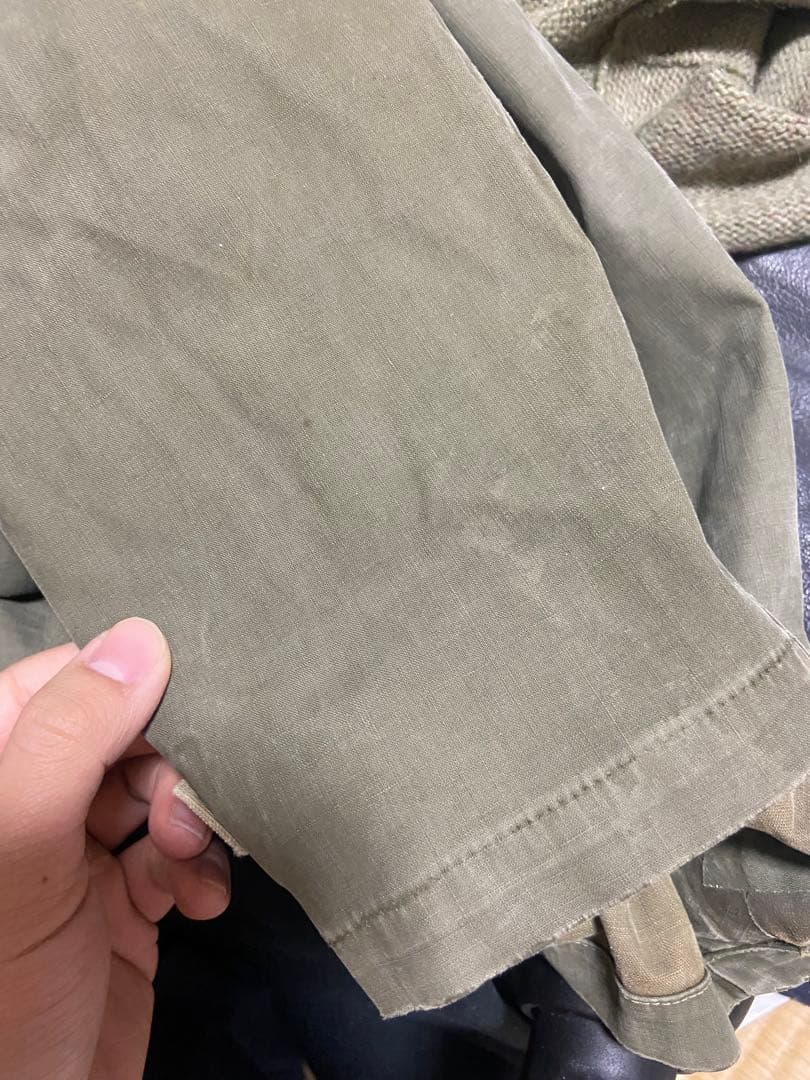 40s vintage US.NAVY レインデッキパーカー