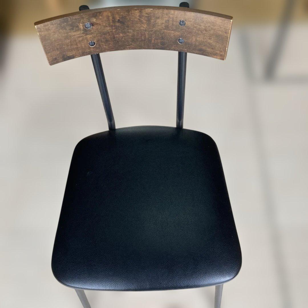 ニトリ DC STAIN MBR ダイニングチェア2脚セット