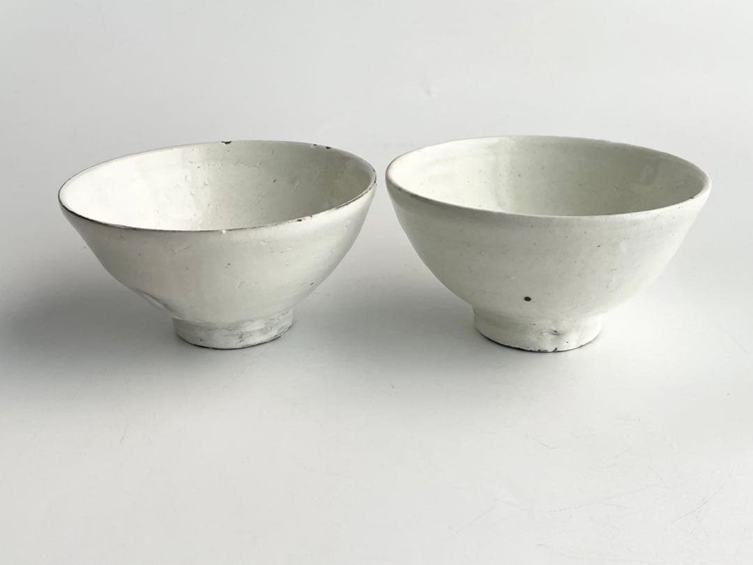 陶芸家　小林東五　粉引　粉吹　小碗　番茶器　汲出　盃　李朝　對州